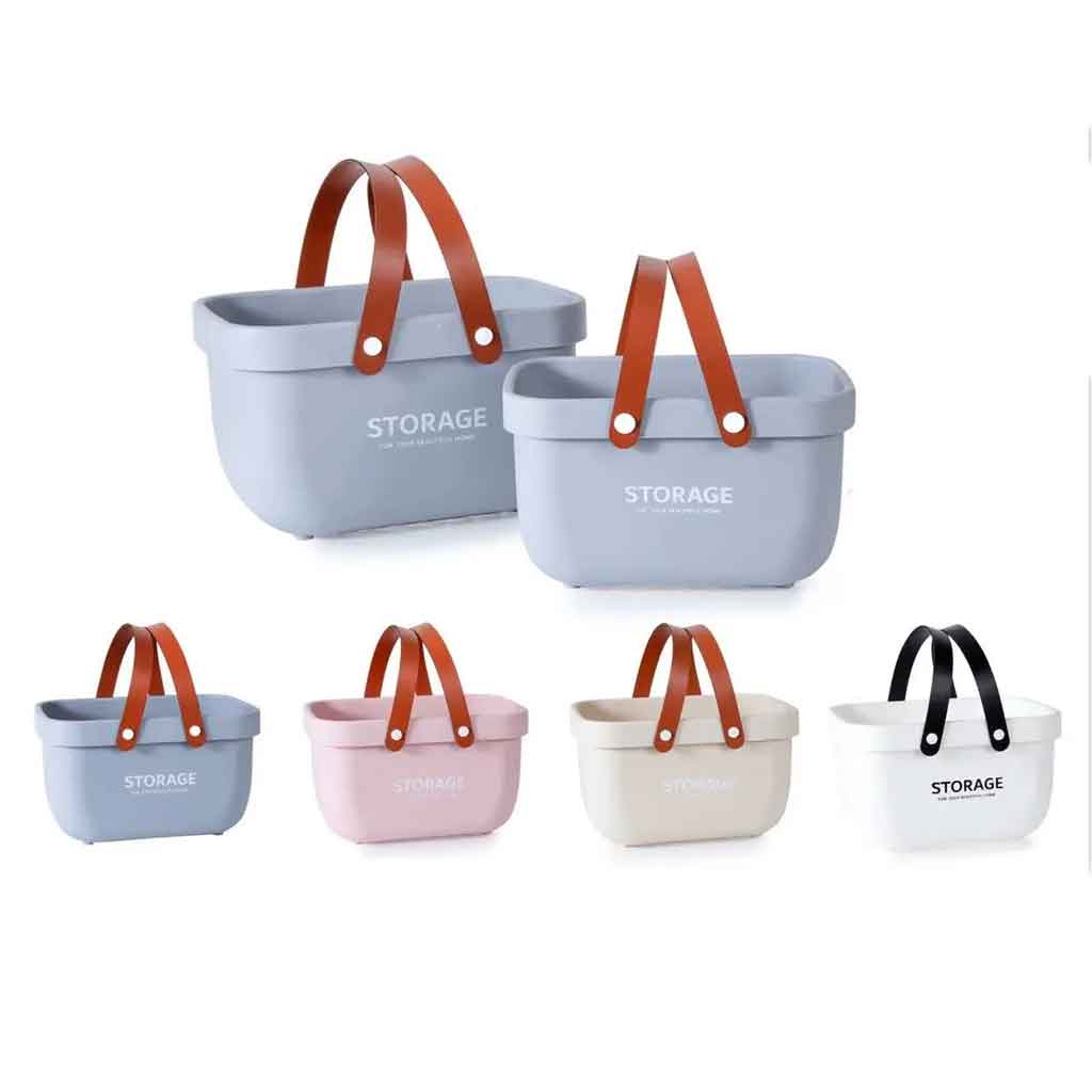 سبد استوریچ دسته چرم